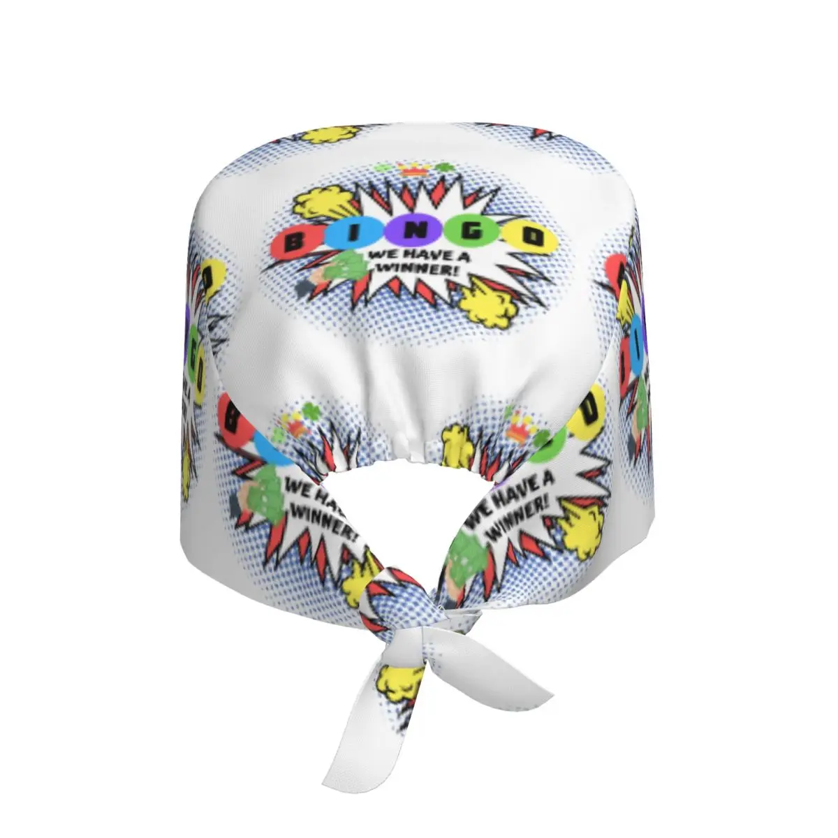 Bingo We Have A Winner Working Cap Surgical Hats Men Women Paper Game Operating Room Cap Operator Hats Lab Works Hat