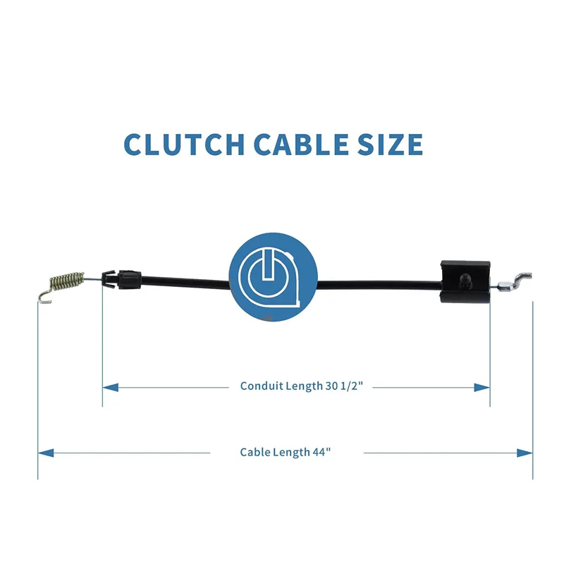 A21Q -2 pacotes 946-04091 cabo de embreagem compatível com cabo de embreagem MTD 946-04091, cabo de embreagem MTD 746-04091, 746 04091