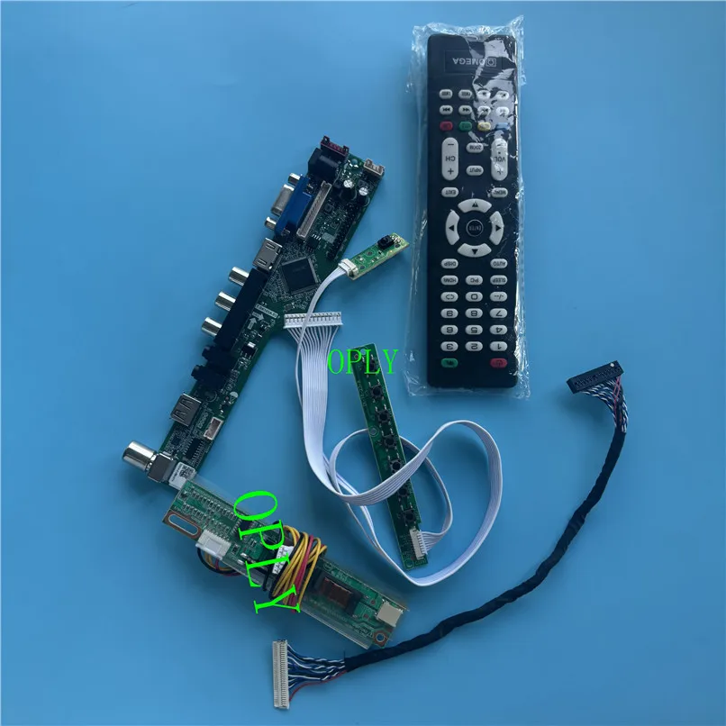 Driver 1280*800 Analog TV Controller Board Fit LTN154XA LTN154X1 LTN154X3 HDMI LVDS 30 Pin 1CCFL LCD Panel DIY Kit AV USB IR VGA
