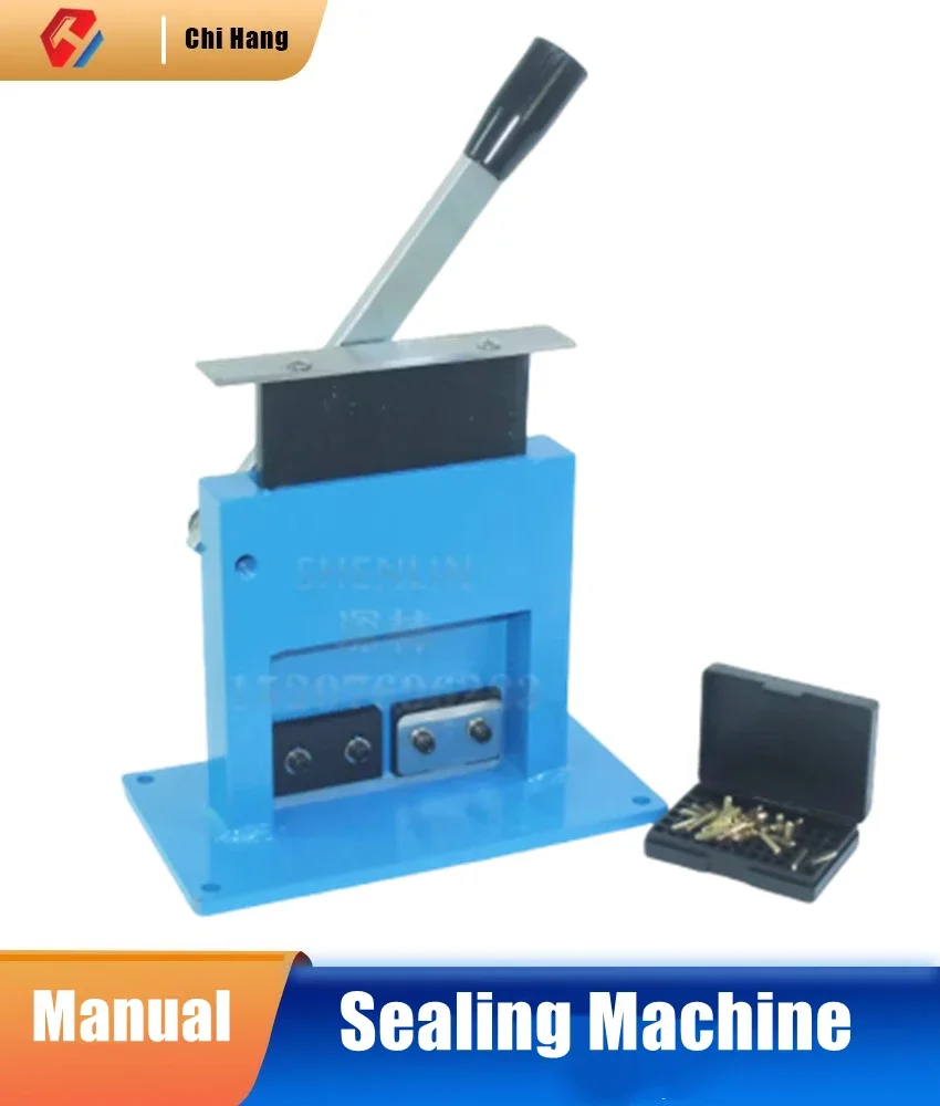 Hand Pressure Aluminum Pipe Sealing Machine Metal Pipe Sealing Machine Shoe Oil Sealing Machine with Printing Function