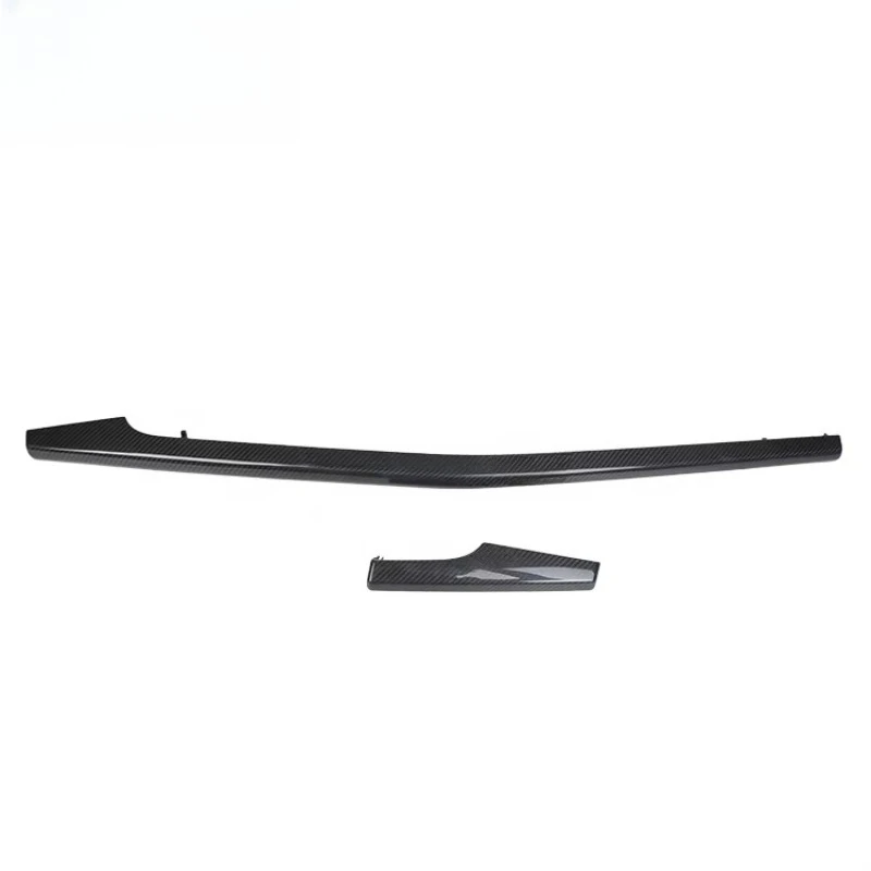 7PCS Interior Accessories Door Trims Center Console Dashboard Carbon Fiber Replacement for Q5 2018-2019