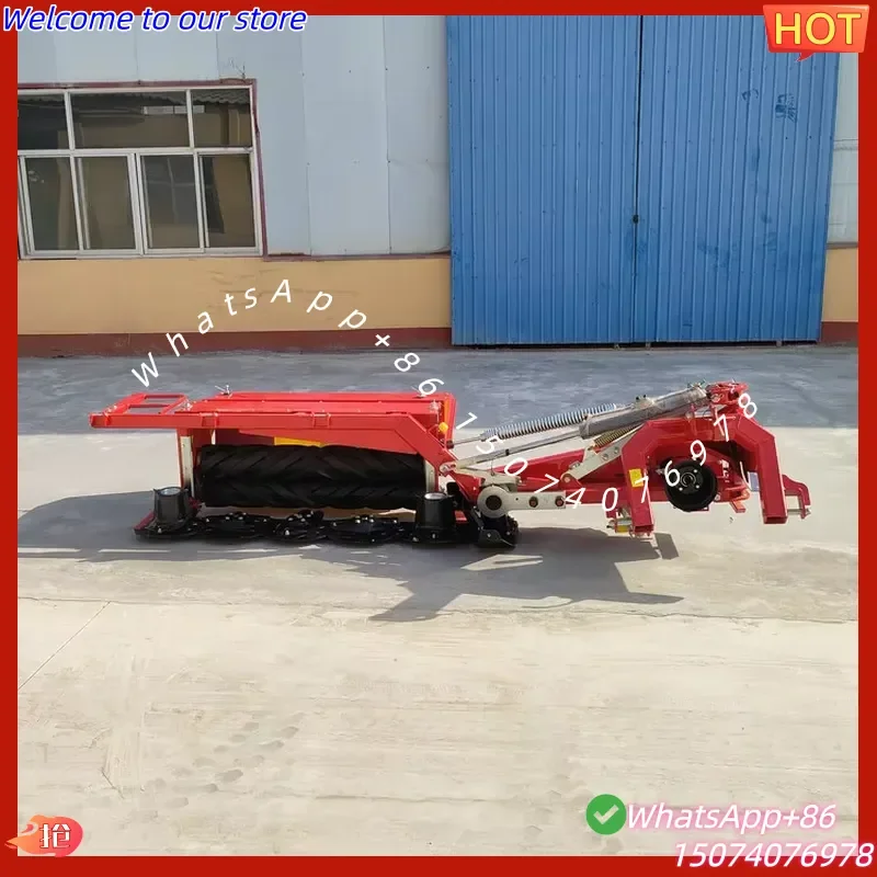 2026 Factory Direct Sales Flattening Mower Disc Mower Synchronous Operation Improved Silage Quality Anti-mold Disc Squeezing
