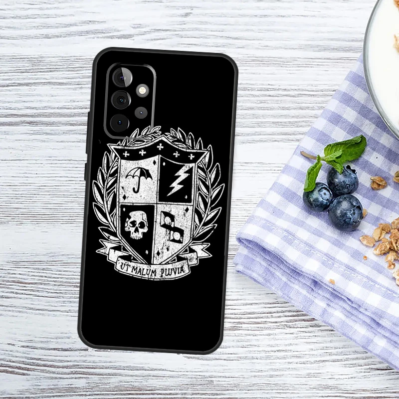 Umbrella Academy Logo Case For Samsung Galaxy A54 A34 A14 A13 A33 A53 A12 A32 A52 A71 A51 A15 A25 A55 A35 Cover