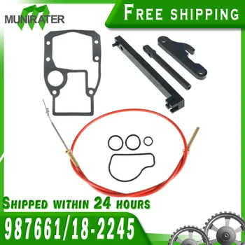 עבור Omc cobra sterndrive מקומות 987661 הרכבת כבל המשמרת נמוכה יותר