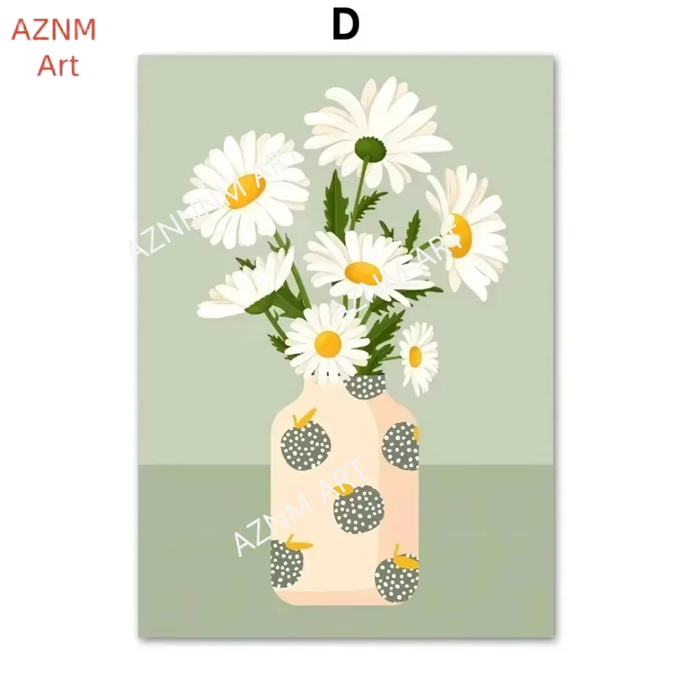 Tropical Plants Pizza Coffee Cup Food Posters Wall Art Canvas Painting Boho Kitchen Living Room Decor view 5