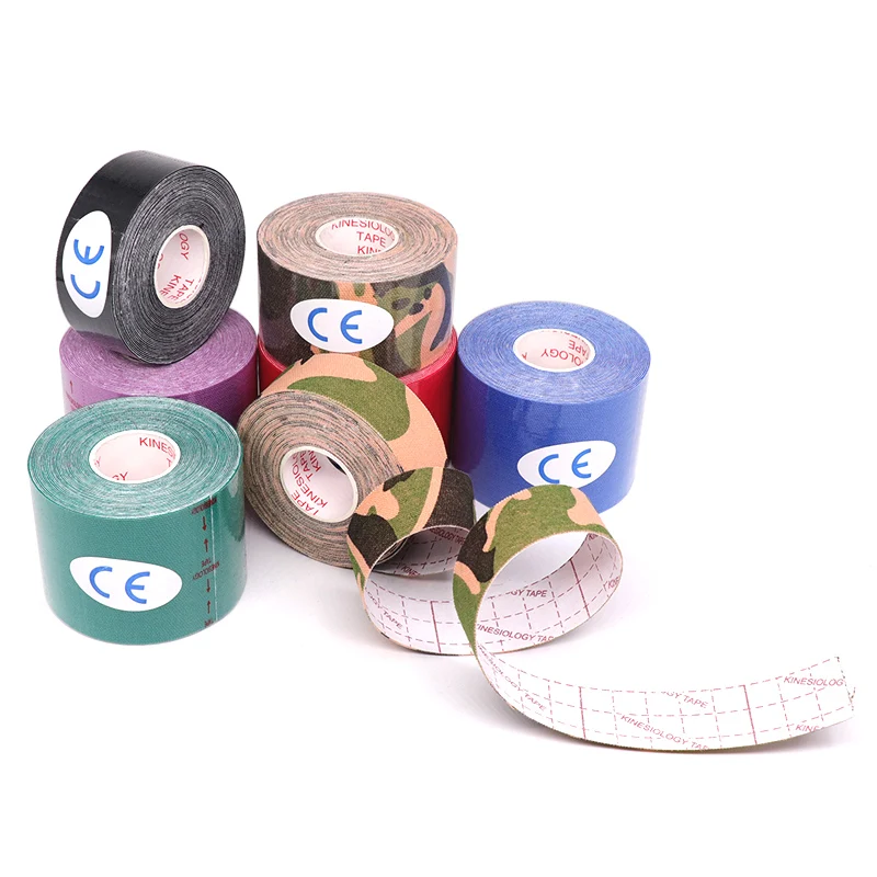 Sports Waterproof Kinesiology Tape Stickers Athletic Bandage Muscle Recovery Protector Strapping Pain Relief Tennis Gym