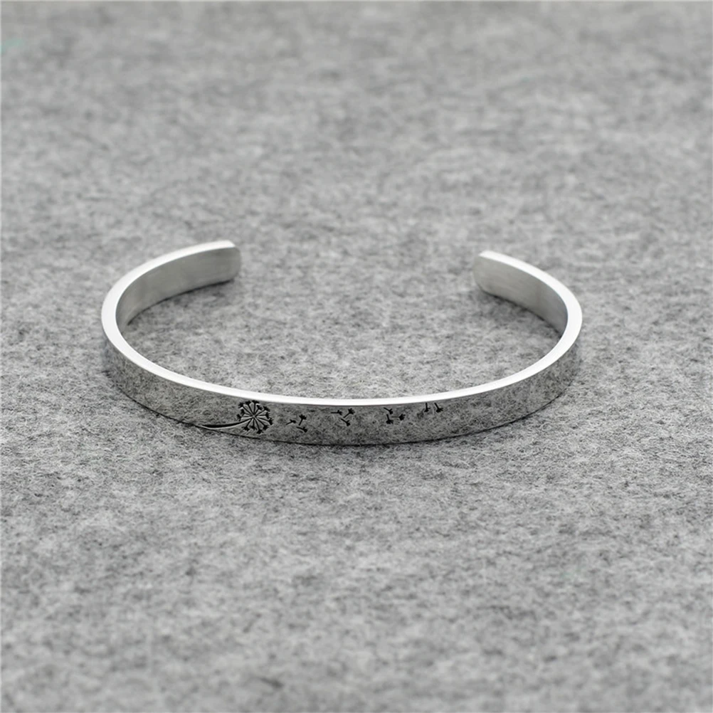 

6 Mm Bracelet Open Bracelets for Men Wrist Decoration European and American Opening Bangle