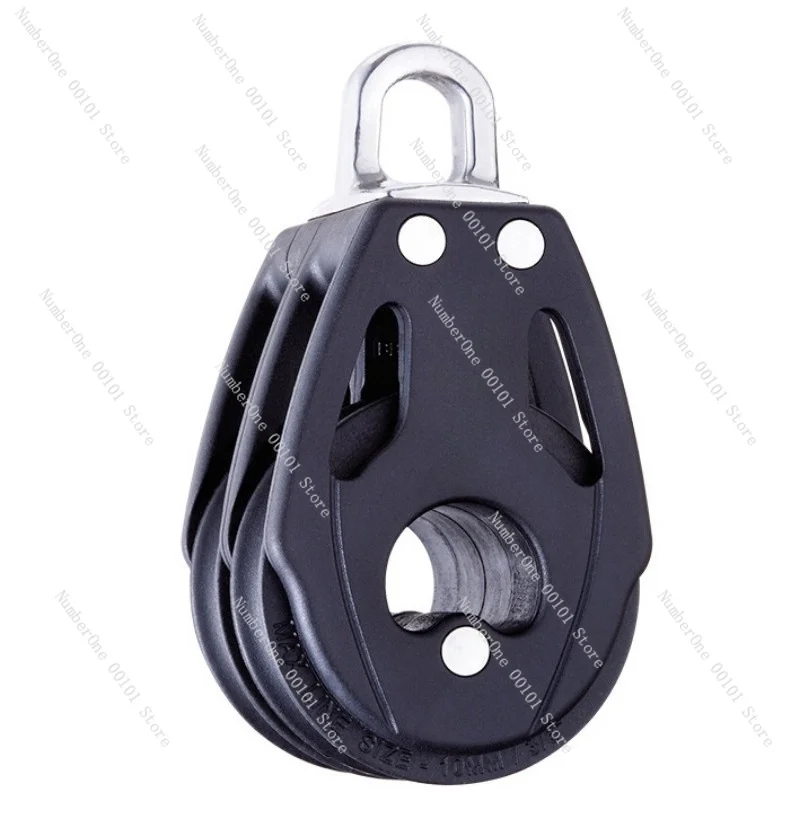 

22 mm wheel diameter 6 mm wire diameter two-wheeled sailing ball pulley, yacht marine accessories BB-0207F