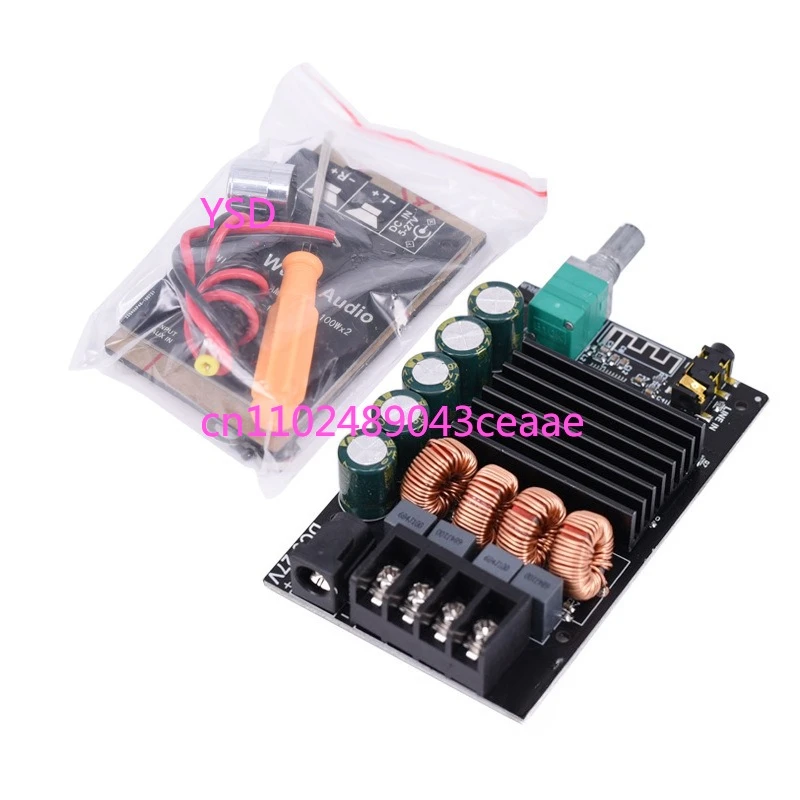 TPA3116 High Power 100W X 2 2.0 Stereo Bluetooth Digital Board for DIY Amp Project - Class-D Audio Amplifier Chip