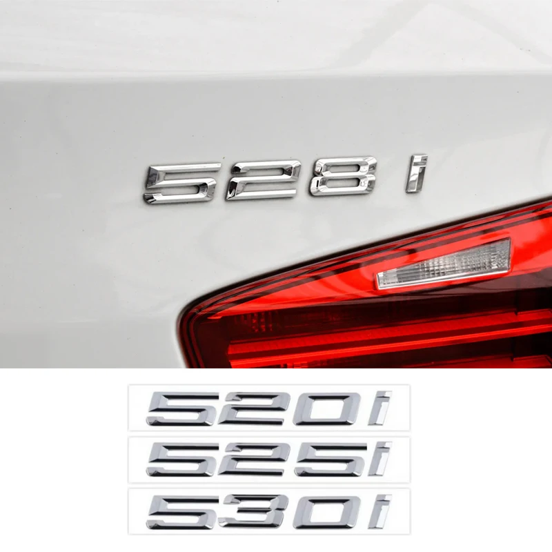 

Fits For BMW E28 E34 E39 E60 F18 G30 518i 520i 525i 528i 535i 540i 545i 530i 3D Car Body Fender Rear Trunk Badges Emblems Decals