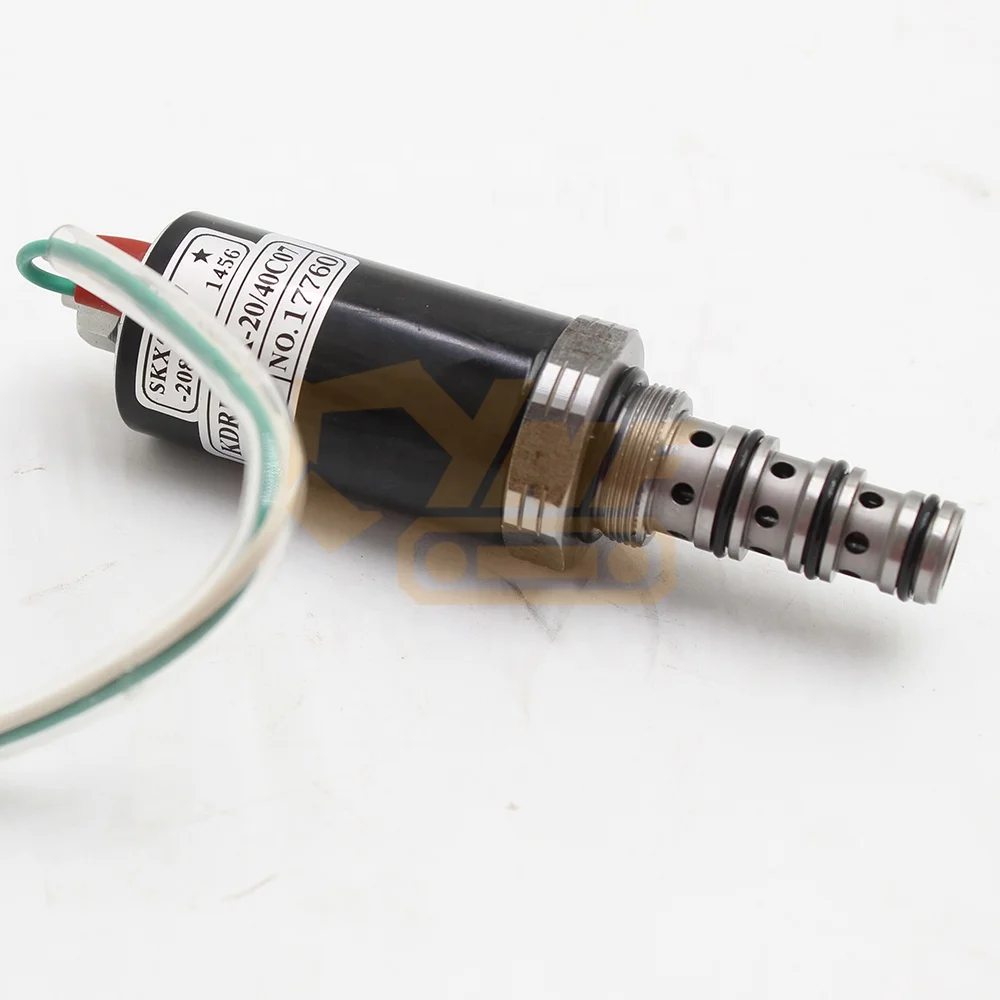 

Kdrde5k-20/40c07-109 Excavator Parts Hydraulic Pump Solenoid Valve KDRDE5K-20/40C07-109 YN35V00004F1 SKX5P-17-208