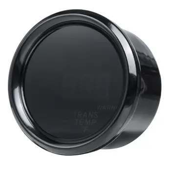 2吋(52毫米)12V LED數位自動變速箱溫度表黑色邊框華氏度表通用儀表 10 最佳銷售 52毫米軌距 - №6