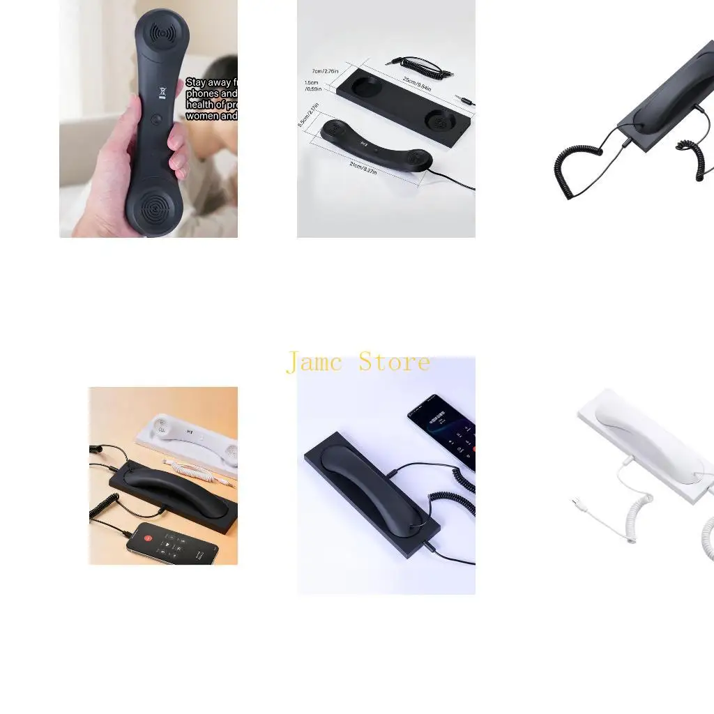 LX0B Noise Cancelling Type C Handset Plug and Play Ergonomic Ease for Business Use