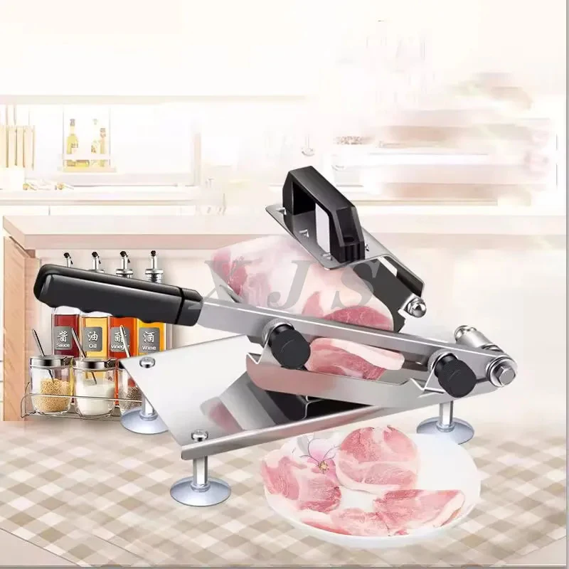 

Multifunctional Manual Stainless Steel Household And Commercial Frozen Roll Slicer Artifact Meat Cutter