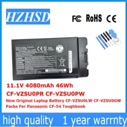 CF-VZSU0PR CF-VZSU0PW Original 11.1V 4080mAh 46Wh CF-VZSU0LW CF-VZSU0GW Nouvelle Batterie D'ordinateur Portable Pour Panasonic CF-54 Toughbook