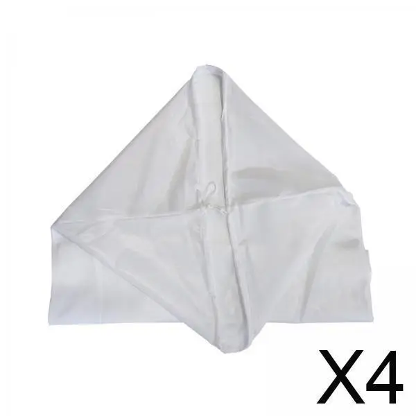 

4x Bee Mesh Transport Bag with Drawstring for Beekeeper Supplies Rearing Farm