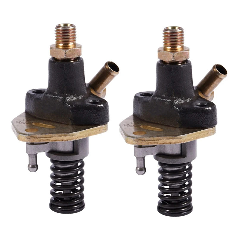 2X For 186F Fuel Injection Pump Without Solenoid Valve For 186 186F 10HP Engine Oil Pump Tiller Accessories