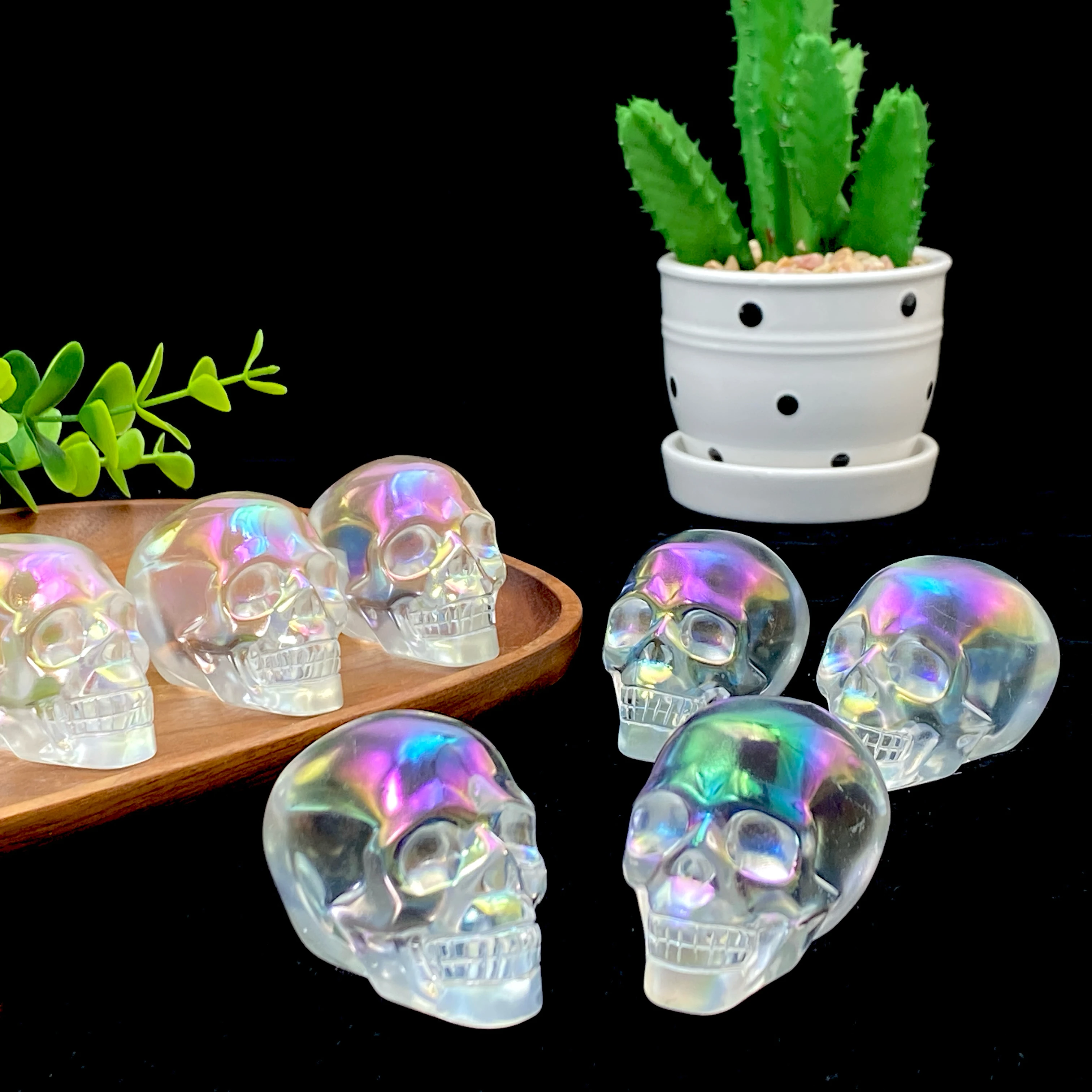 1 قطعة هالة صهر الجمجمة منحوتة باليد ، مثالية DIY بها بنفسك ، ديكور المنزل والهدايا ، هدايا ممتازة ، هدية الأسرة والأصدقاء ، ديكور الحفلات