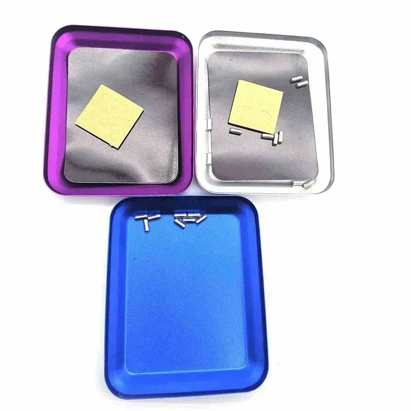 Plaque de plateau à vis magnétique en alliage d'aluminium, pour voiture sur chenilles Rc bateau Drone modèle Rc outil de réparation