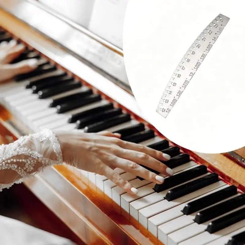  Metal Piano String Gauge Measuring Device Piano String Measuring Ruler