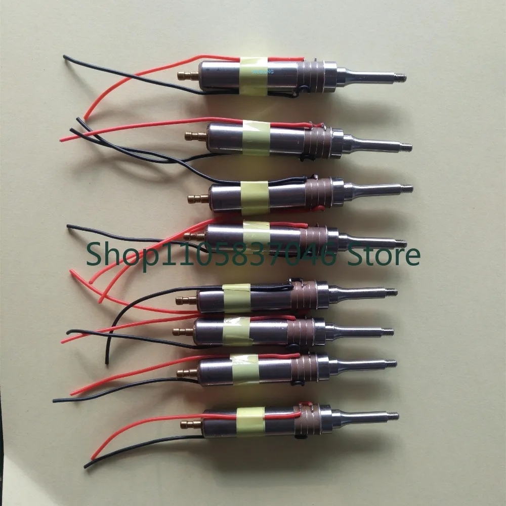 Ultrasonic transducer oscillator 30KHz high power 4 piezoelectric sheets titanium alloy rod thread