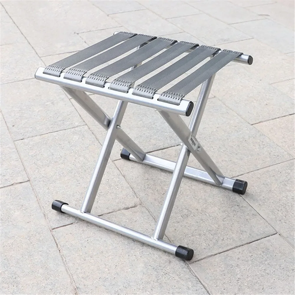 Outdoor Lightweight High Quality Reinforced Folding Chair Thicker Steel Tube Beach Chair Chair Camping Chairs Outdoor Furniture