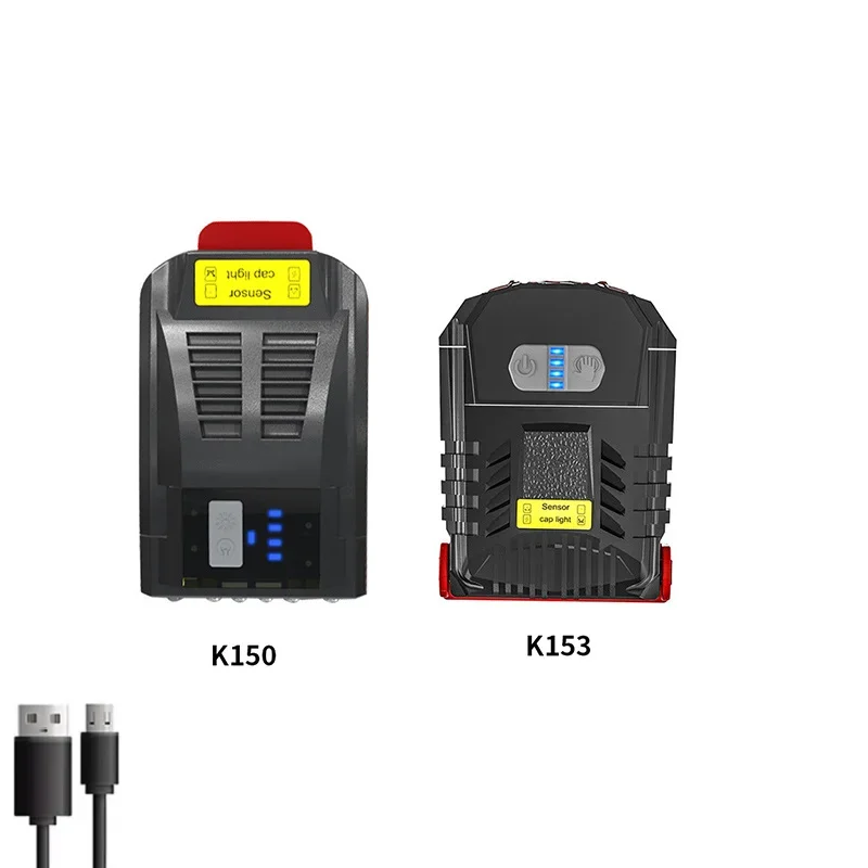 New 3LED Inductive Hat Clip Lamp USB Charging Hat Clip Lamp Inductive Fishing Hat Lamp/Hat Clip Lamp
