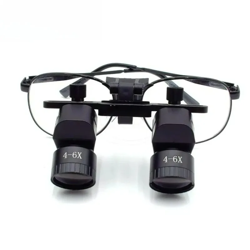 

4X 5X 6X Binocular Loupe 48 Degree Loupe 300-600mm Interpupillary Distance Adjustable With 5W LED Headlight