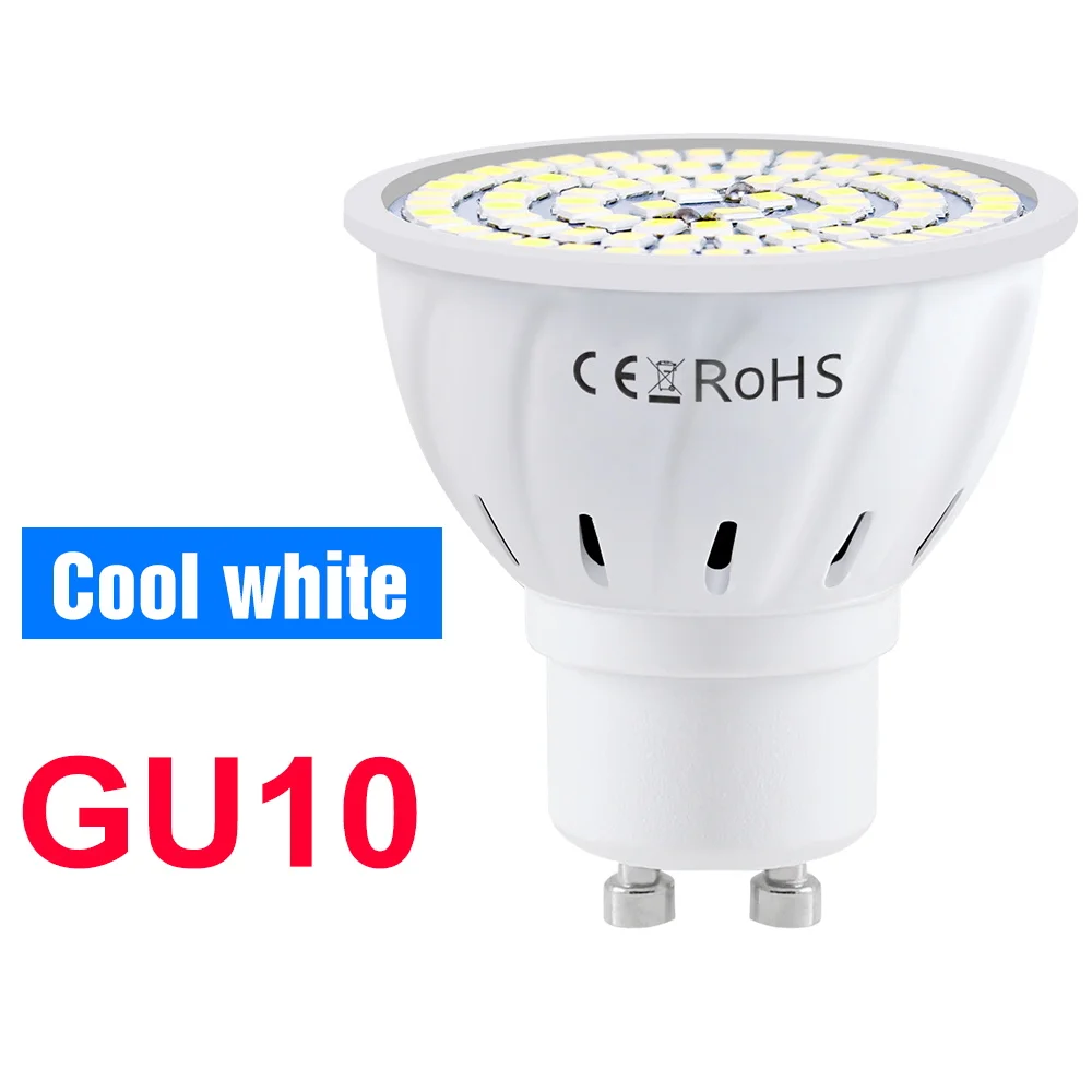 Led E27 Lamp Gu10 Spotlight Lamp E14 Warm Wit Licht B22 Led Lamp Ac 220-240V Voor Huis Woonkamer Slaapkamer Studeerkamer Kroonluchters