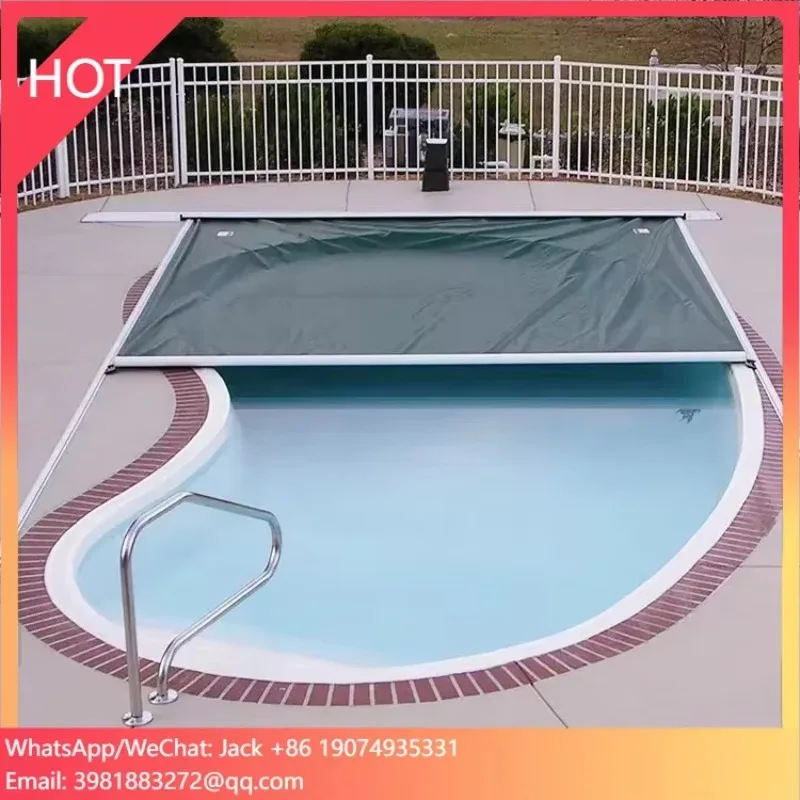Water Crown Customized PVC Pool Cover High Quality Outdoor Swimming Pool Dust-proof Leaf-proof And Water-proof Cover