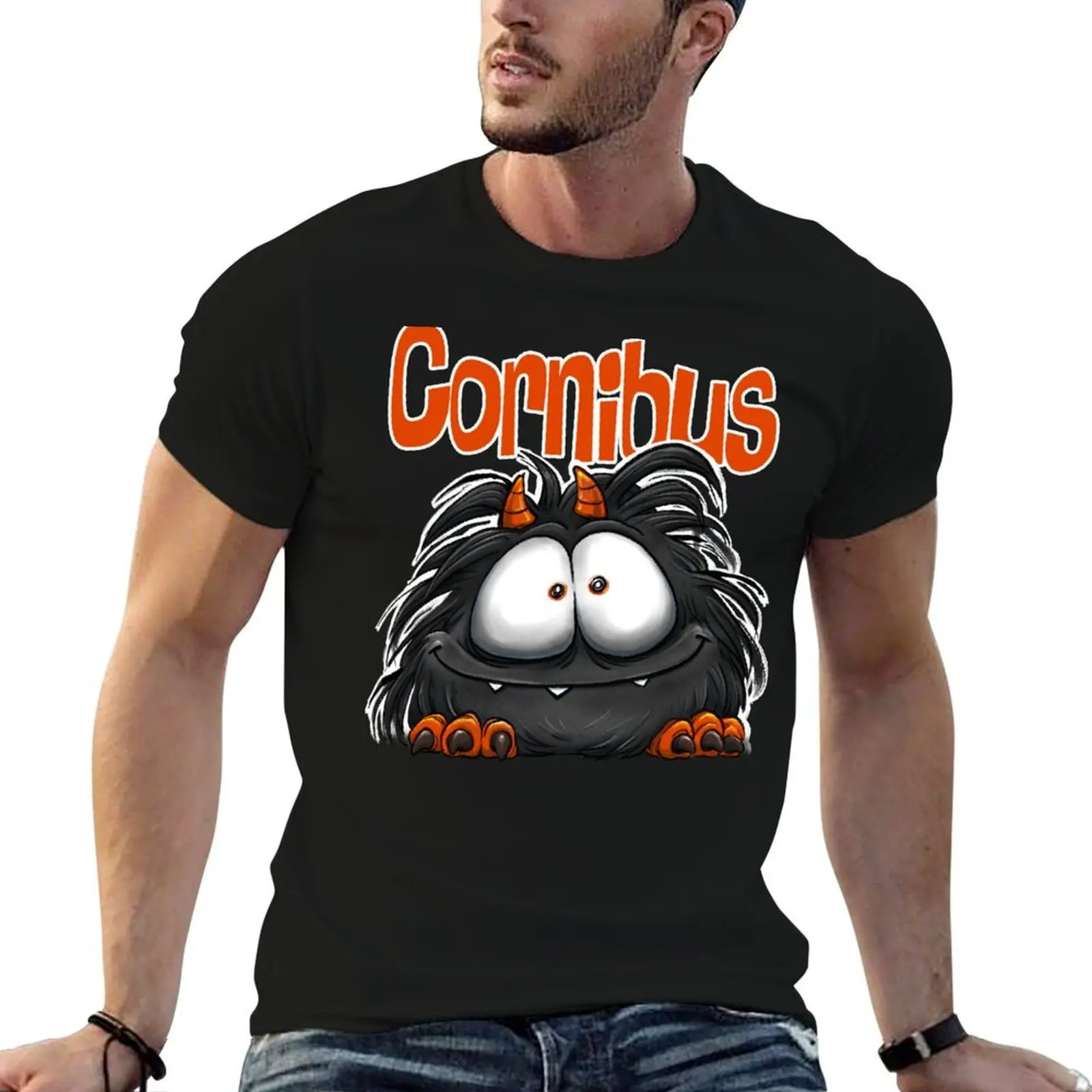 

CORNIBUS SUPERSTAR T-Shirt t shirt man casual t shirts for man graphic tees men t shirt cotton 100% T-shirt
