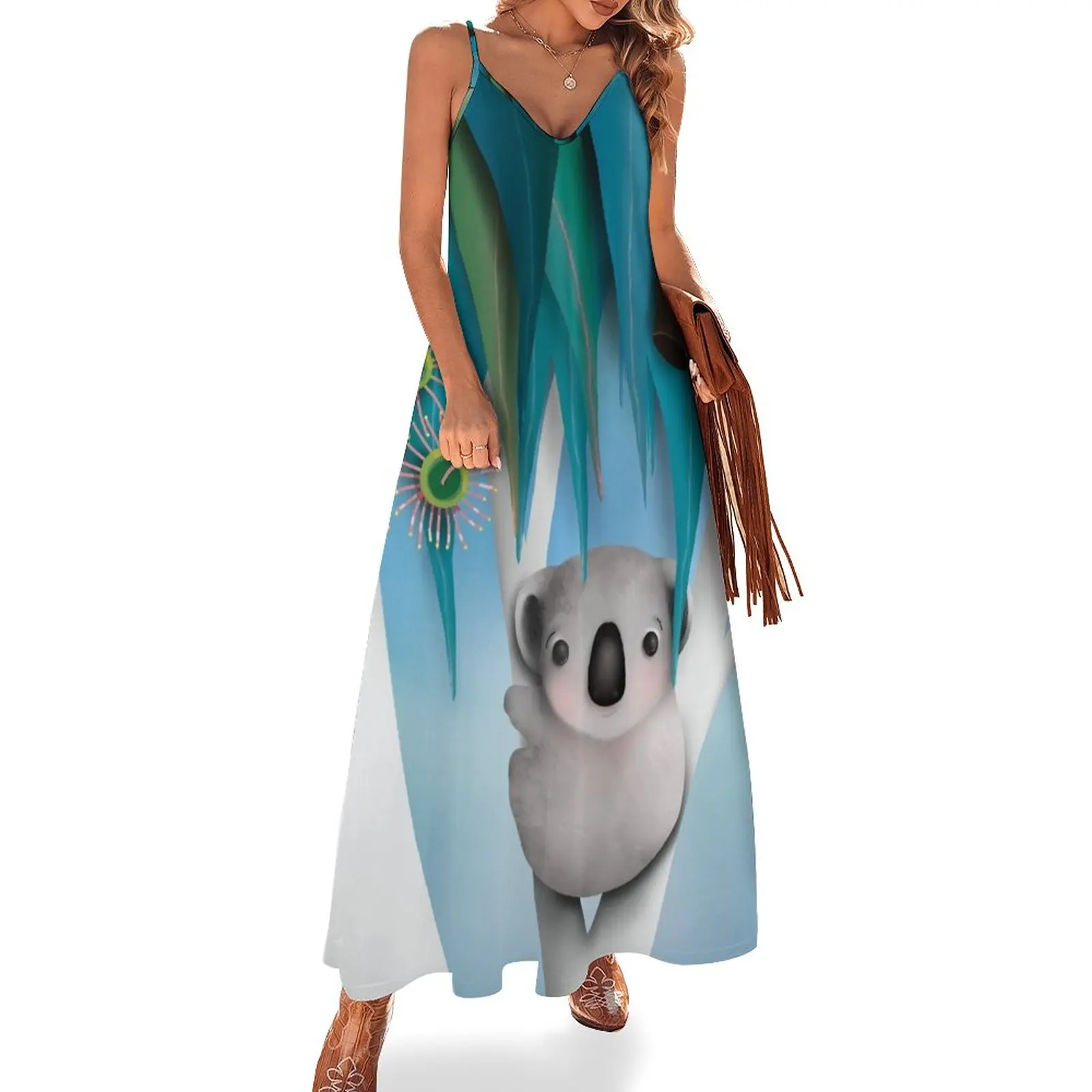 

Joey Koala Sleeveless Dress elegant chic women dresses promotion festival outfit women elegant and pretty women's dresses