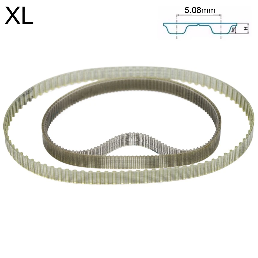 

166XL 168XL 170XL 172XL 174XL 176XL 178XL 180XL 182XL 184XL 186XL 188XL Трапециевидный зубчатый синхронный ремень из полиуретана со стальным кордом
