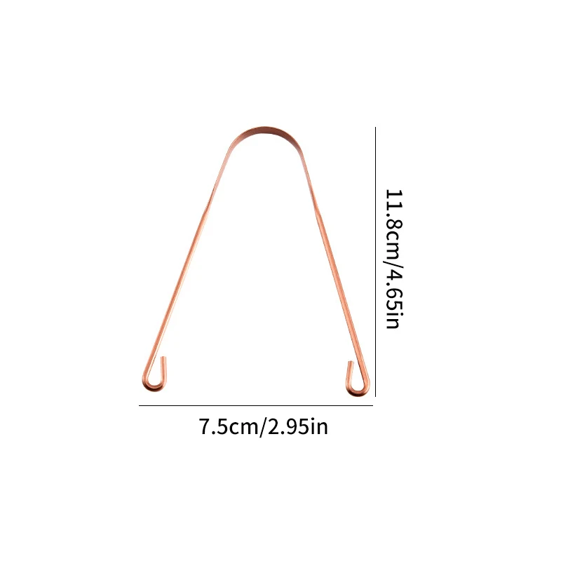 1pc Edelstahl Zungen schaber Reiniger frischer Atem Reinigung beschichtete Zunge Zahnbürste Mundhygiene Pflege Werkzeuge