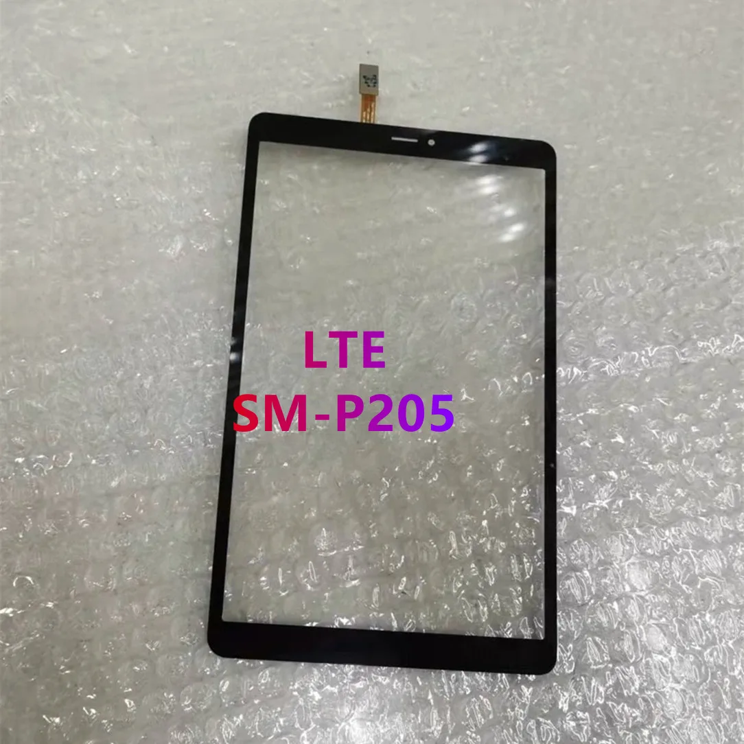 Nowy 8,0-calowy dla Samsung Galaxy Tab A (2019) P200 P205 SM-P200 SM-P205 Ekran dotykowy Digitizer Szklany panel Czujnik Test wymiany