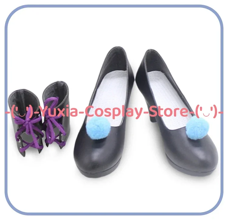 ユシアコスプレ！ アイドルマスター トコロ メグミ コスプレ靴 アニメキャラクター小道具 PU レザーブーツ ハロウィン カーニバル パーティー コスチューム