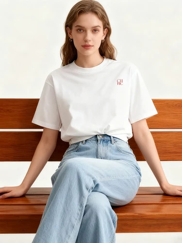 Camiseta de manga corta con estampado de letras CH, algodón puro de alta calidad, nueva camiseta clásica de manga corta de marca 2025 para hombres y mujeres