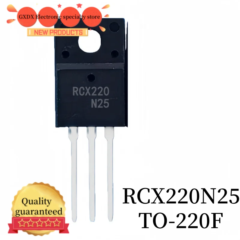 5-10-20-50-100pcs-rcx220n25-220n25-to-220f-250v-22a-mosfet-melhor-qualidade-entrega-rapida