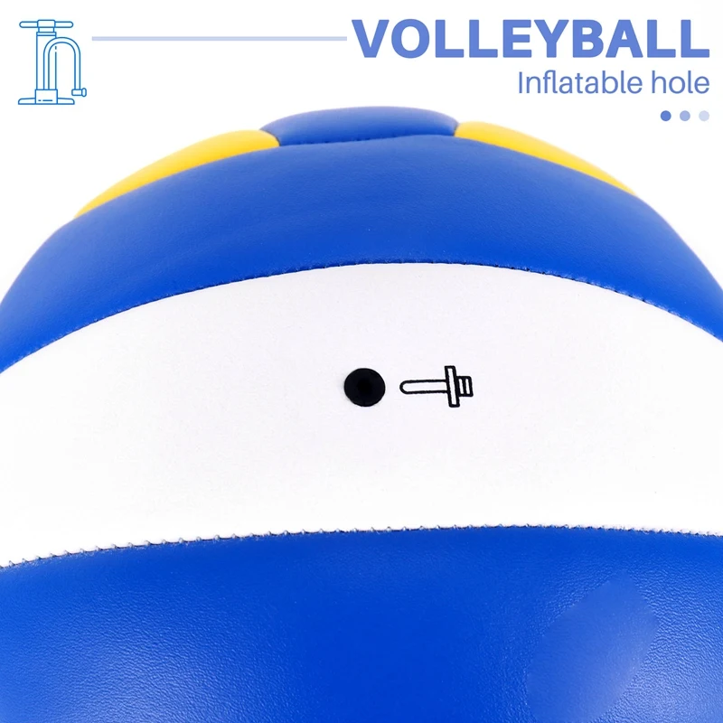 Soft Press Volleyball PU Leather Match Training Volleyball Adult Kids Beach Game Play Balls For Indoor Outdoor Sports