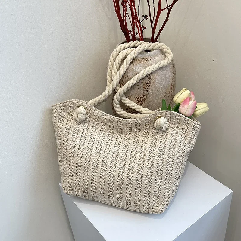 Custom Handbag For Going To Work, Summer Novelty, Fashionable Simple Shoulder Bag, Large Capacity Handbag