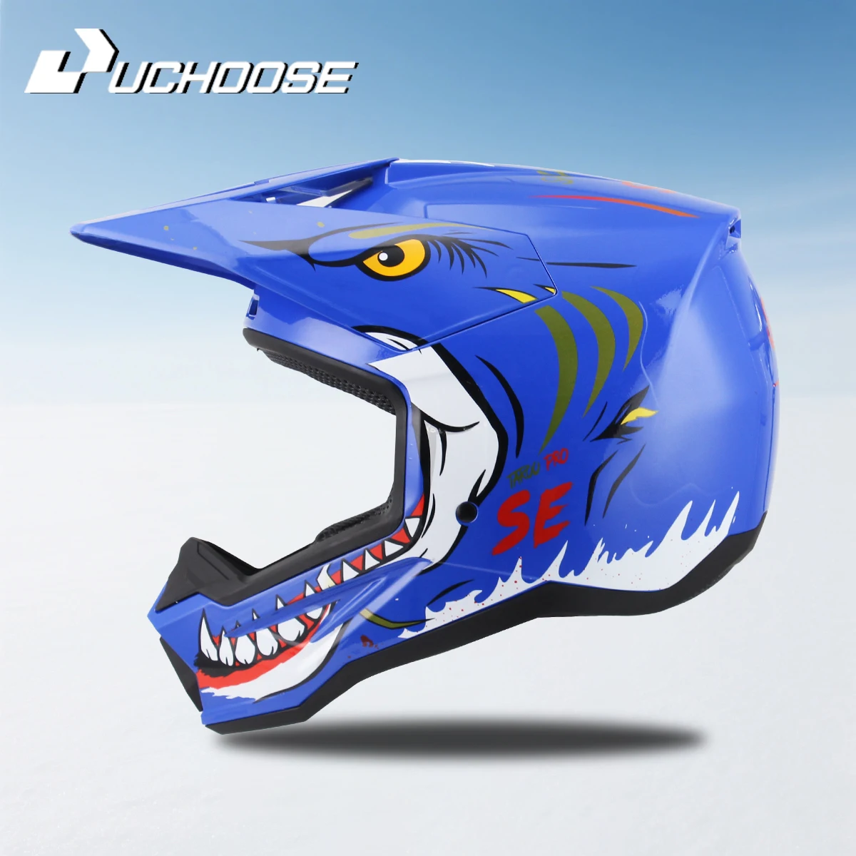 906 Motorcycle Riding off-road helmet, fully covered electric vehicle, pulling full helmet, mountain downhill, all season