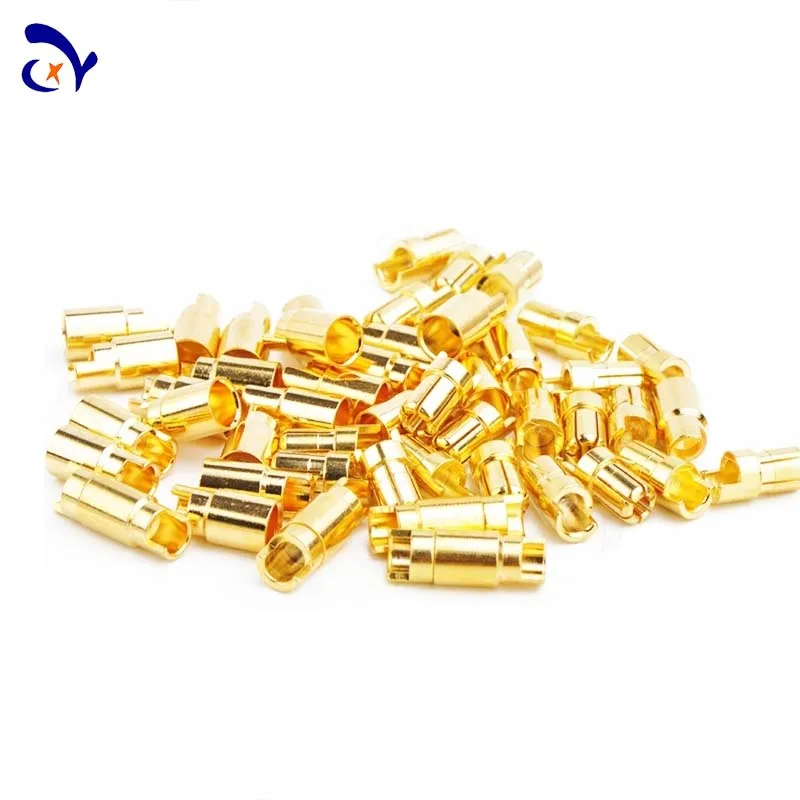 5PCS Amass GC6010 6.0mm male and female gold-plated banana plugs pure copper model accessories RC model connectors