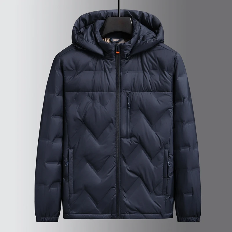 سترة رجالية خفيفة الوزن سترة جديدة خفيفة الوزن وقبعة محمولة للرجال مقاس كبير XL-6XL #3