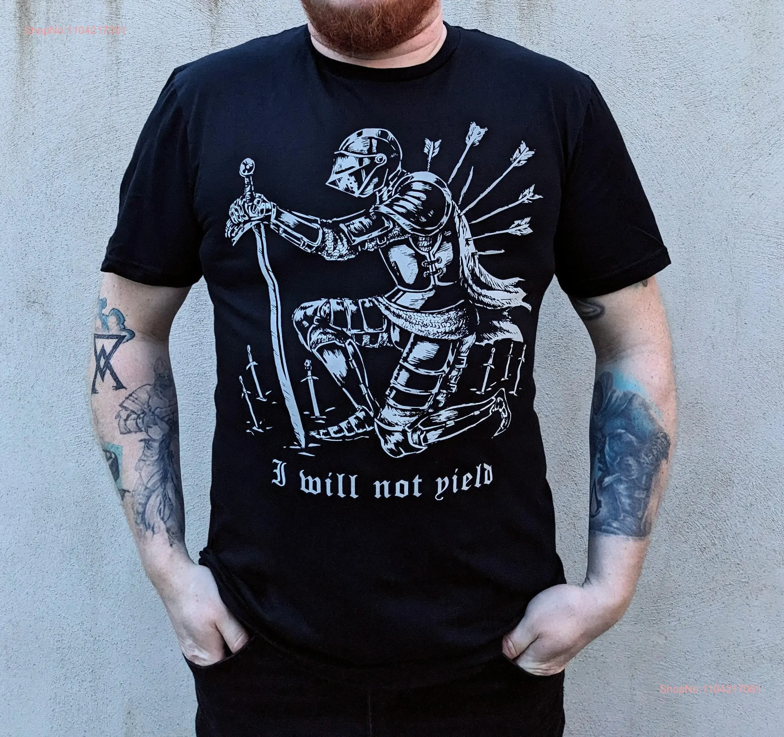 

Футболка «Я не входит рыцарь», винтажный стираный эластичный топ для повседневной носки, мягкий домашний дышащий удобный повседневный топ с рисунком