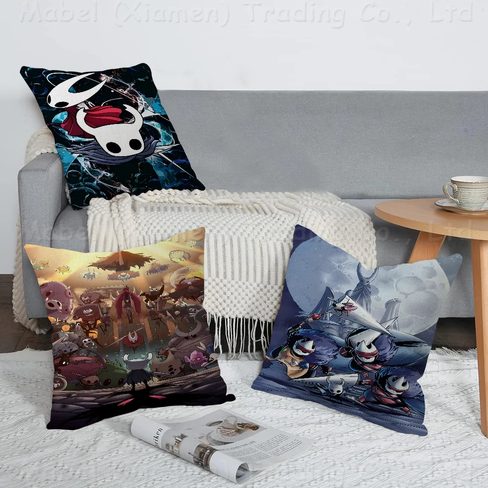 

Anime Hollow Knight Cushion Cover Decorative Pillow Sofa Home Decor Case Pillow Cases