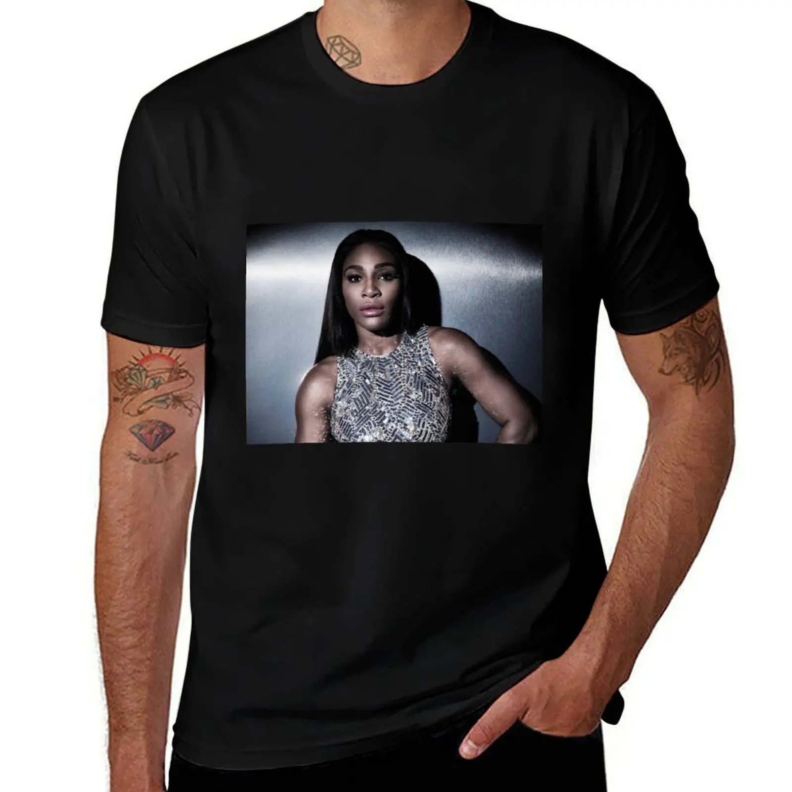 Serena Williams 6 T-Shirt t shirt man luxury T-Shirt