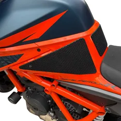 Motorcycle Tank Traction Pad Anti Slip Sticker Gas Knee Grip Protector For KTM 1290 Super Duke R 2020 to 2024