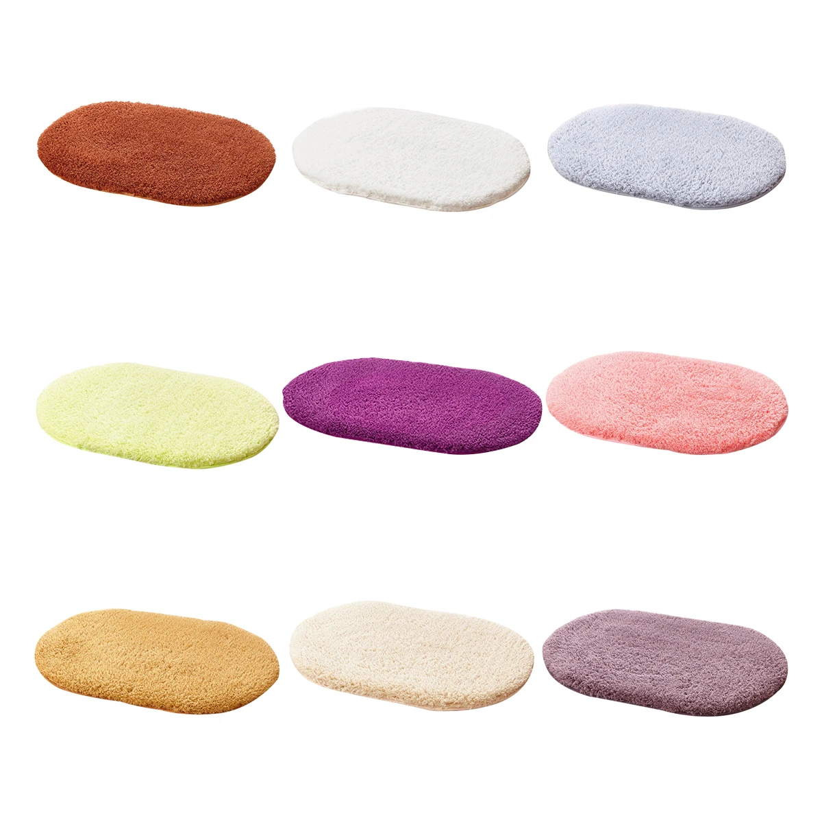 

Universal 40X60cm small door mat Bath Mats Non-slip Polyester Toilet Floor Mat Strong Water Shower Kitchen Bedroom Soft Rug