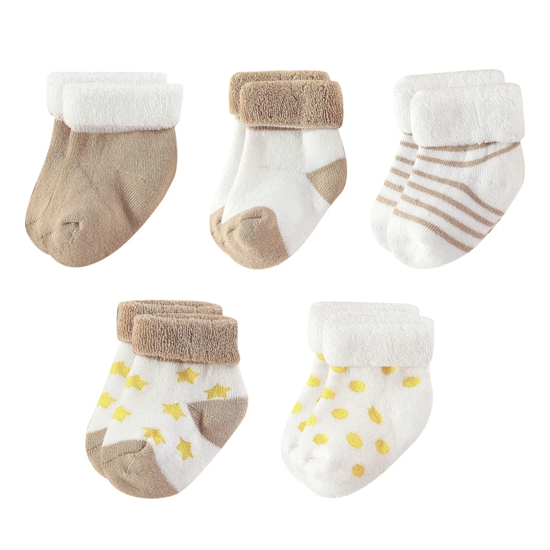 

6 Pairs 0-1/1-3/3-5 Years Old Boys Girls Baby Kids Cute Cartoon Socks Newborn Accessories Non-Slip Dispensing Children's Socks