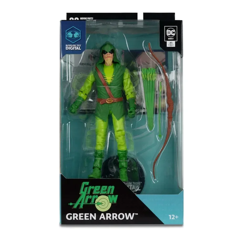 100% Original McFarlane DC Multiverse Green Arrow Longbow Hunter Action Figure Movie Wholesale